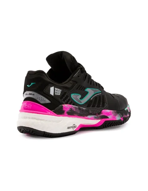 Joma Slam 22 Clay Negro Fucsia Mujer | Ofertas de pádel